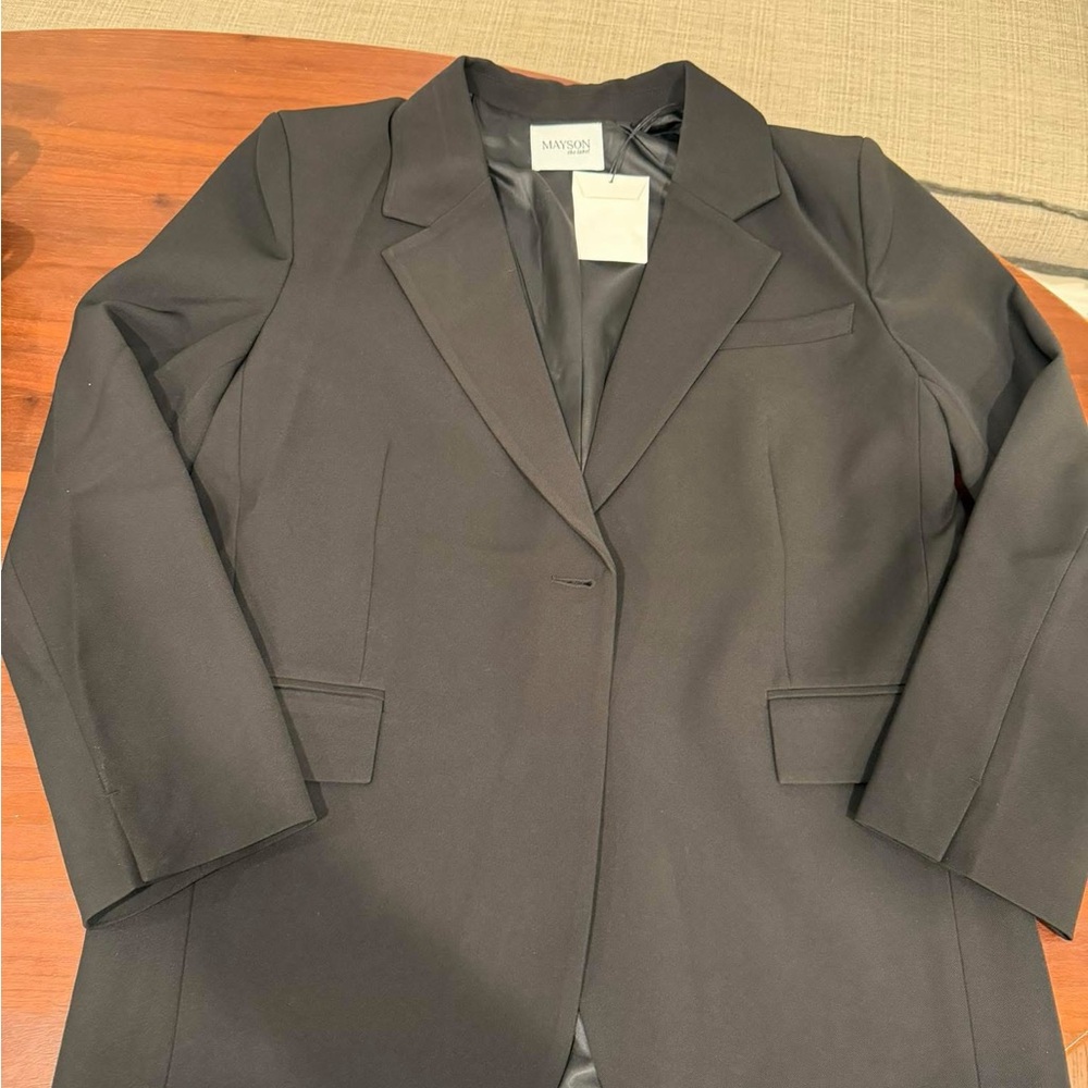 Mayson the Label Women's Classic Black Blazer